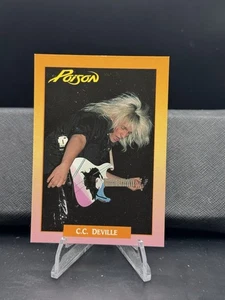 1991 POISON Trading Card C.C. DEVILLE #286 Brockum RockCards - Picture 1 of 2