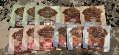 The Republic of Tea - Taza de té con chocolate, 11 bolsitas de té - Menta, terciopelo rojo Foto 1 de 4