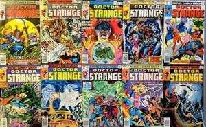 Lotto 10 fumetti DOCTOR STRANGE #30-39. 1° Abitante nelle Tenebre, Watoomb, Sara Wolfe - Foto 1 di 15