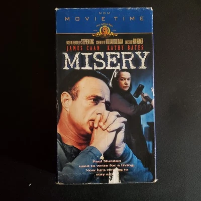 Misery VHS Used Tape In Good Condition Wear On Sleeve Stephen King Foto 1 de 4