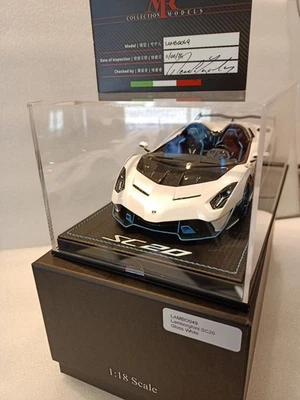 Lamborghini SC20 gloss white MR Models LAMBO049 scala 1/18 limited 299 - Immagine 1 di 4