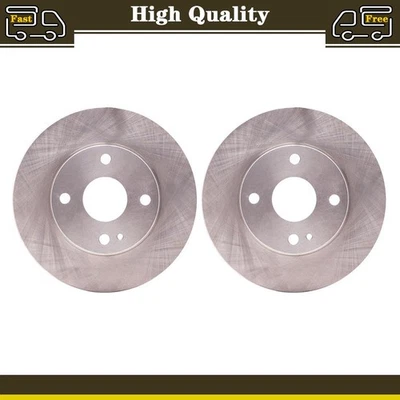 2 передних тормозных диска подходят для Ford Escort 1993 1994 1995 1996 1991 1992 годов выпуска - Изображение 1 из 4