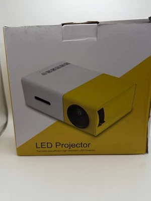 LED Projector The Most Cost-Efficient High Resolution LED Projector NIB F4(1) - Image 1 of 4