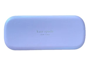 Kate Spade New York Eyeglass Sunglass Hardshell Case Pink/Black Rose Gold Trim - Picture 1 of 8