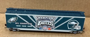 Hawthorne Village Philadelphia Eagles Champions Güterwagen mit Echtheitszertifikat / Crossing Gate - Bild 1 von 12