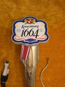 Distributore rubinetto torre birra Kronenbourg 1664 vintage - Foto 1 di 10