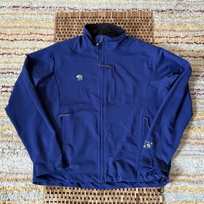 Chaqueta Mountain Hardwear Cremallera Completa Soft Shell Azul Para Hombre Talla XL Foto 1 de 3
