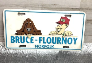 Oldtimer Bruce Flournoy Ford Händler Norfolk VA Nummernschild - Bild 1 von 4