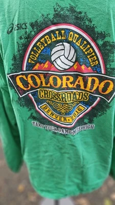   复古。  Colorado Crossroads 排球 2016 T 恤 Great Graphics 2 Xl — 第 1/4 张图片