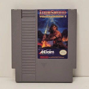 Iron Sword Wizards & Warriors II NES Spiel Clean Label getestet - Bild 1 von 4