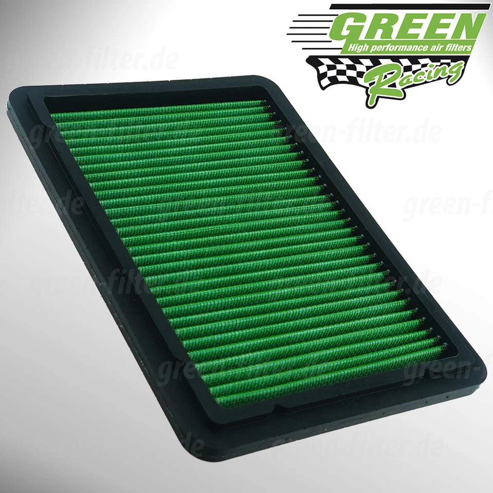 Green Sport Air Filter for Hyundai H-1 & Nissan Navara D40 Air Filter - Image 1 of 1
