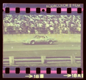 Hershel McGriff #69 Chevy - 1975 NASCAR Daytona Speedweek - Vtg Race Negative - Imagen 1 de 2