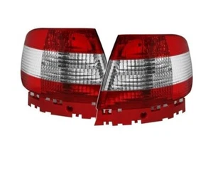 set rear lights for AUDI A4 B5 saloon 1994 1995 1996 1997-2000 red white VT12 - Picture 1 of 3