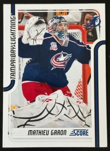 Mathieu Garon 2011-12 Score Hockey Glossy #426 Tampa Bay Lightning - Picture 1 of 2