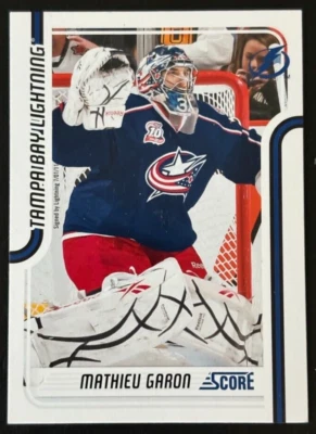 Mathieu Garon 2011-12  Score Hockey #426 Tampa Bay Lightning - Image 1 of 2