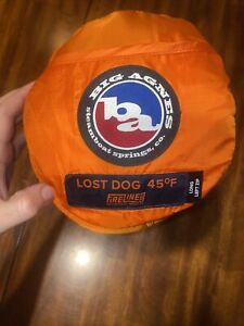 Big Agnes Lost Dog 45 Degree Sleeping Bag-long Left Zipper