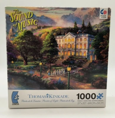 Thomas Kinkade The Sound of Music Puzzle 1000 Piece 27" x 20" New - Image 1 of 4