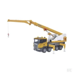 Bruder Scania With Liebherr Crane And Sound Module 1:16 Scale Model - Picture 1 of 1