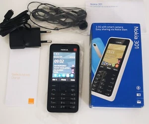 Téléphone Portable Nokia 301 Neuf Vintage Opérateur Orange Sosh FR 🔓 - Photo 1/8