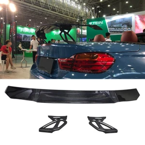 For Benz C63 CLA45 F80 F82 F87 M2 M3 M4 2016UP Carbon Fiber Rear Spoiler GT Wing - Picture 1 of 12