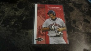 2005 JUST MNORS JUSTIFIABLE JFP-10 RYAN ZIMMERMAN   BASEBALL CARD