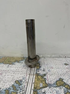 Stainless Steel Thru-Hull Exhaust Tip, 9-1/8" Total Length, 1-5/8" Hose Diameter - Picture 1 of 2