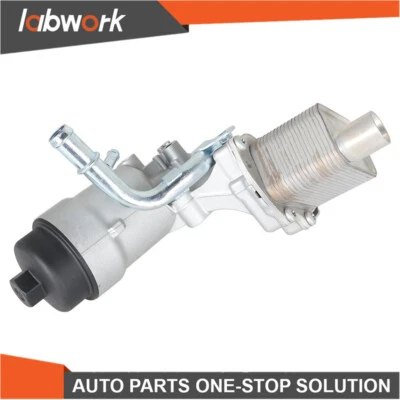 Conjunto de carcasa de filtro de enfriador de aceite de laboratorio para Chevrolet Cruze Sonic Buick 1,4 L Foto 1 de 4