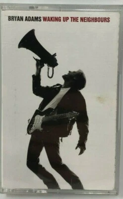1991 Bryan Adams Waking Up The Neighbors Cassette Tape   - Image 1 of 3