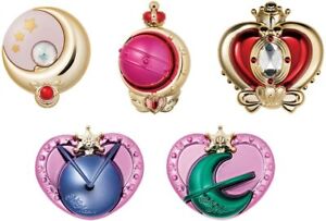 BANDAI Sailor Moon 5 Auswahl Set Gashapon Spielzeug
