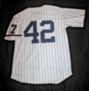 NEW*MARIANO RIVERA*NY YANKEES** HOME JERSEY** # 7 HONORING MICKEY MANTLE 48XL - Picture 1 of 7