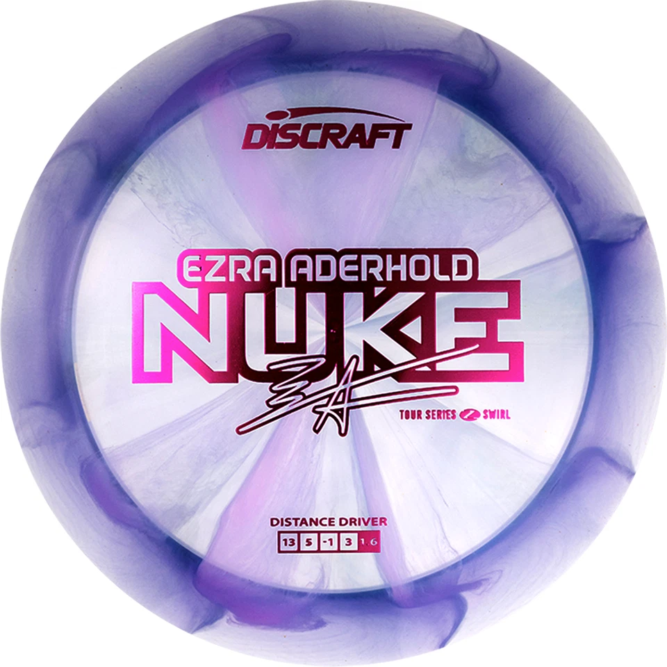 NEW Discraft Disc Golf Z Swirl Nuke - Ezra Aderhold **Choose Weight/Color** - Image 1 of 1