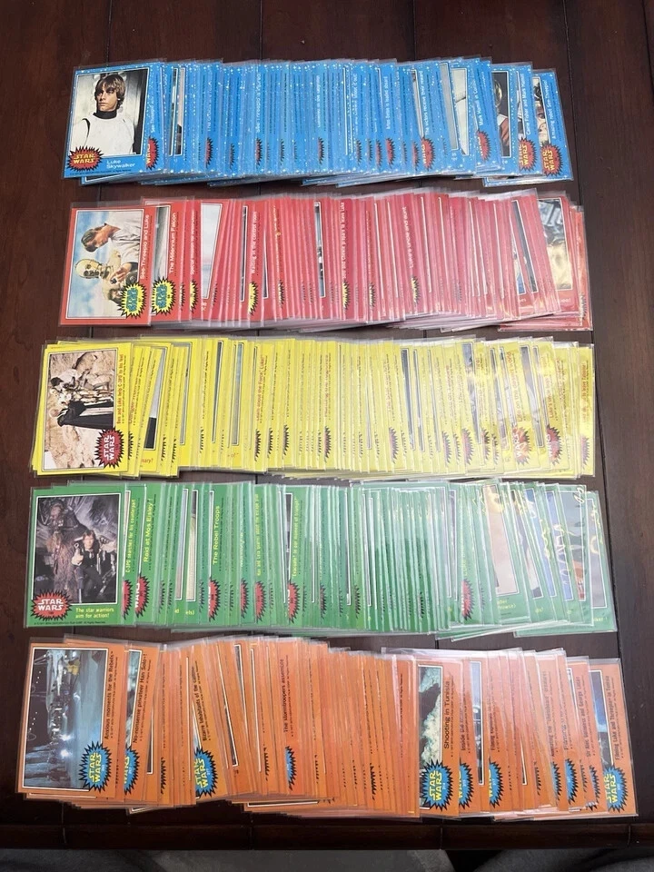 1977 Topps Star Wars EPISODE IV Set (1-330) Series 1-5  rare complete Good A+ - Image 1 of 4