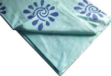 A La Main Coton Imprimé Tissu Indien Naturel Couture Artisanale Sanganeri