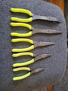 Snap on Tools 5 Piece Hi-Viz Yellow Pliers Set - Picture 1 of 15
