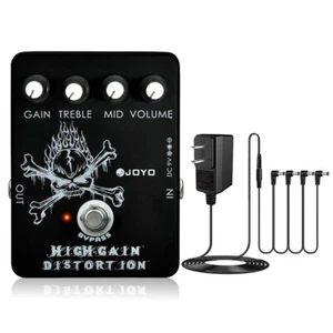 Joyo High Gain Verzerrung Gitarrenpedal von Crunch auf Heavy Metal / Netzteil - Bild 1 von 12