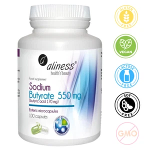 Sodium Butyrate-100CapsNonGMO-MadeinEU-"No restock"sale for$19.99 from$25.99 - Picture 1 of 3