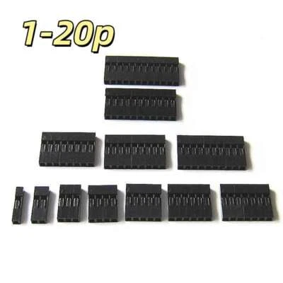 Female Crimp Wire Terminals1 Pin -20 PinDupont 2.54mm Connector Housing Male - Image 1 of 4