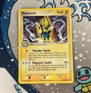 Manectric 38/107 Non Holo EX Deoxys Set Pokemon Card 2005 NM - Picture 1 of 3