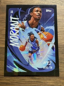 2024-25 Topps Chrome Ja Morant Ultra Violet SSP Case Hit Memphis Grizzlies - Picture 1 of 2