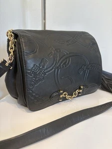 Ralph Lauren Leather Pickford Crossbody Bag, Black - Picture 1 of 14