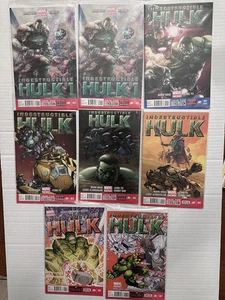Indestructible Hulk #1-7 Marvel Comics 2012 Mark Waid - Bild 1 von 6