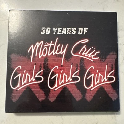 MOTLEY CRUE 30 YEARS GIRLS GIRLS GIRLS FACTORY SEALED CD SLIPCASE  — 第 1/2 张图片