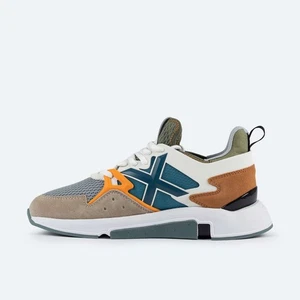 Munich Clik 89, Zapatilla Hombre - Beige/Verde - Imagen 1 de 4