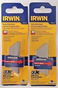 Irwin Safety Utility Blades Bi-Metal 2-5pks 2088100 - Picture 1 of 1