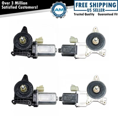 Kit de motor de ventana eléctrica juego de 4 delanteros y traseros para Escalade Silverado Tahoe Sierra Foto 1 de 3