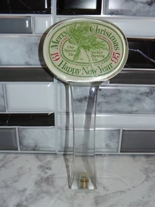 Anchor Brewing Co. 1995 Frohe Weihnachten Happy New Year Bier Zapfhahn Griff Ratte Stab  - Bild 1 von 5
