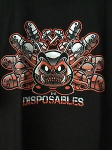 Teefury Disposables XLARGE The Disposables Parody Tribute Shirt BLACK