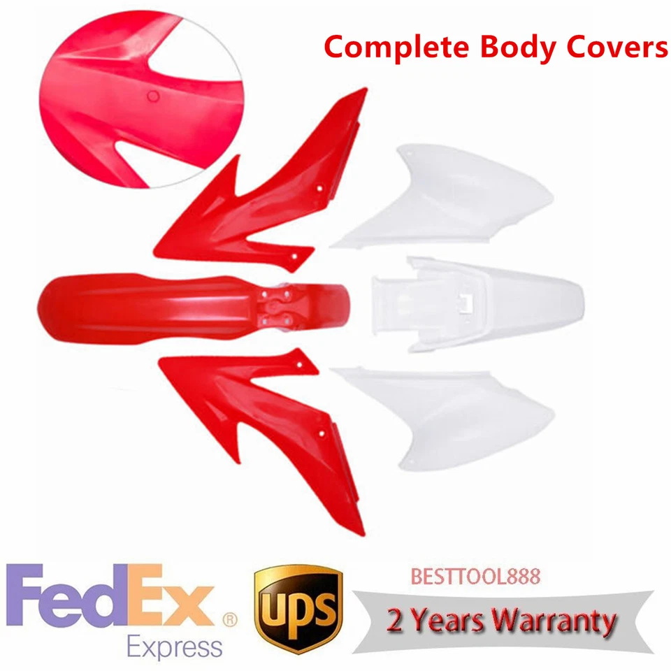 Fairing Fender Covers Plastic For Honda CRF230F CRF150F 2008-2009 2012-2014 Foto 1 de 4