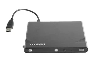 Lite-On eBAU108 Portable DVD Writer / DVD Brenner extern USB - Bild 1 von 2