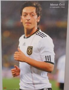 Mesut Özil Nationalspieler Deutschland Fan Card 21x15 cm Schalke Madrid ua. FPG5